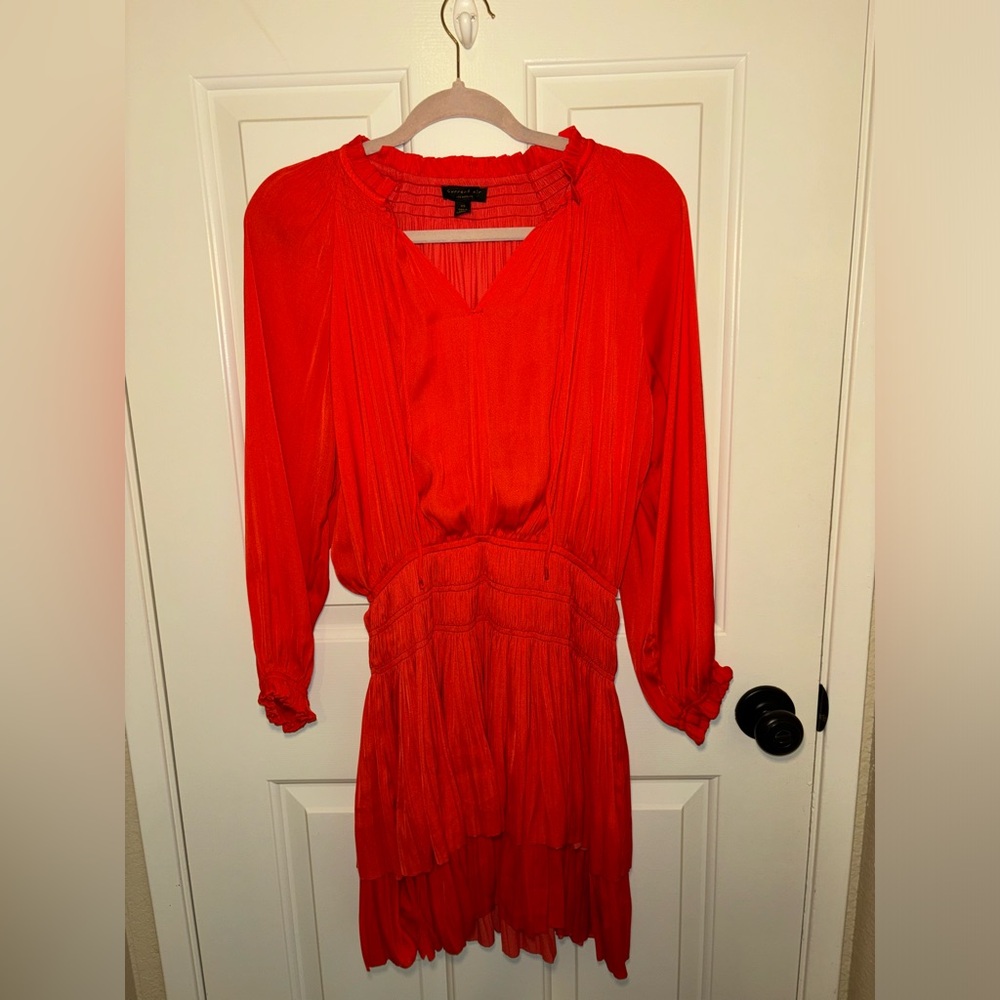 Current Air Red-Orange Dress size XS - Picture 4 of 5